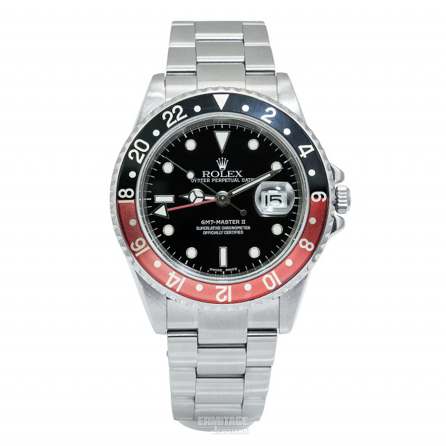 2004 Black Rolex GMT-Master II Ref. 16710